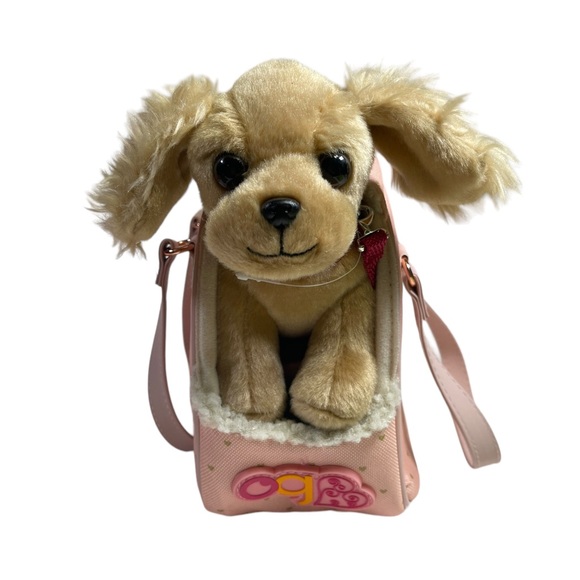 Our Generation Hop In Dog Carrier & Pet Plush Puppy for 18" Dolls - Picture 2 of 16